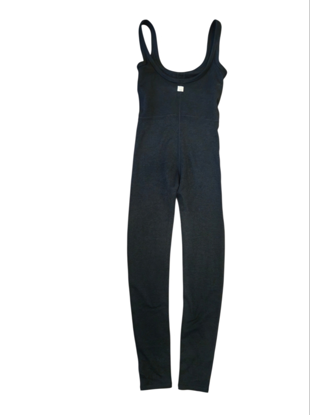 Vuori Halo Essential Jumpsuit Black XS Double Knit Lounge One Piece NWOT - Picture 5 of 9
